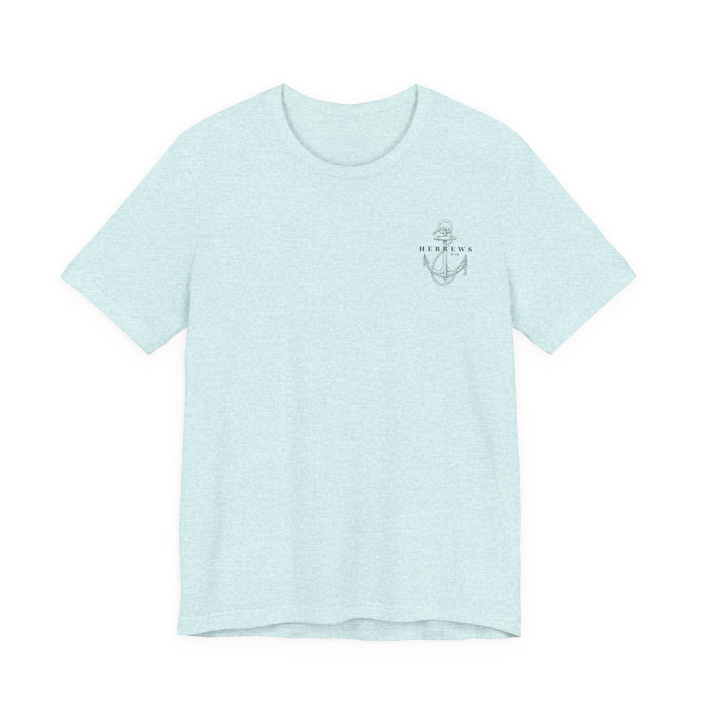 Christian Shirt Bible Verse T-Shirt Religious Outfit Christian Jesus Shirt Religious Gift Shirt Nautical Tee Chirstian Apparel Gift Christian Clothing Tee