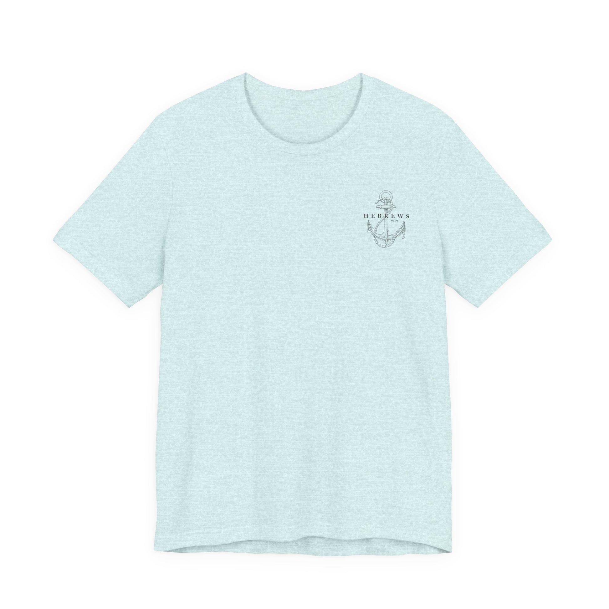 Christian Shirt Bible Verse T-Shirt Religious Outfit Christian Jesus Shirt Religious Gift Shirt Nautical Tee Chirstian Apparel Gift Christian Clothing Tee