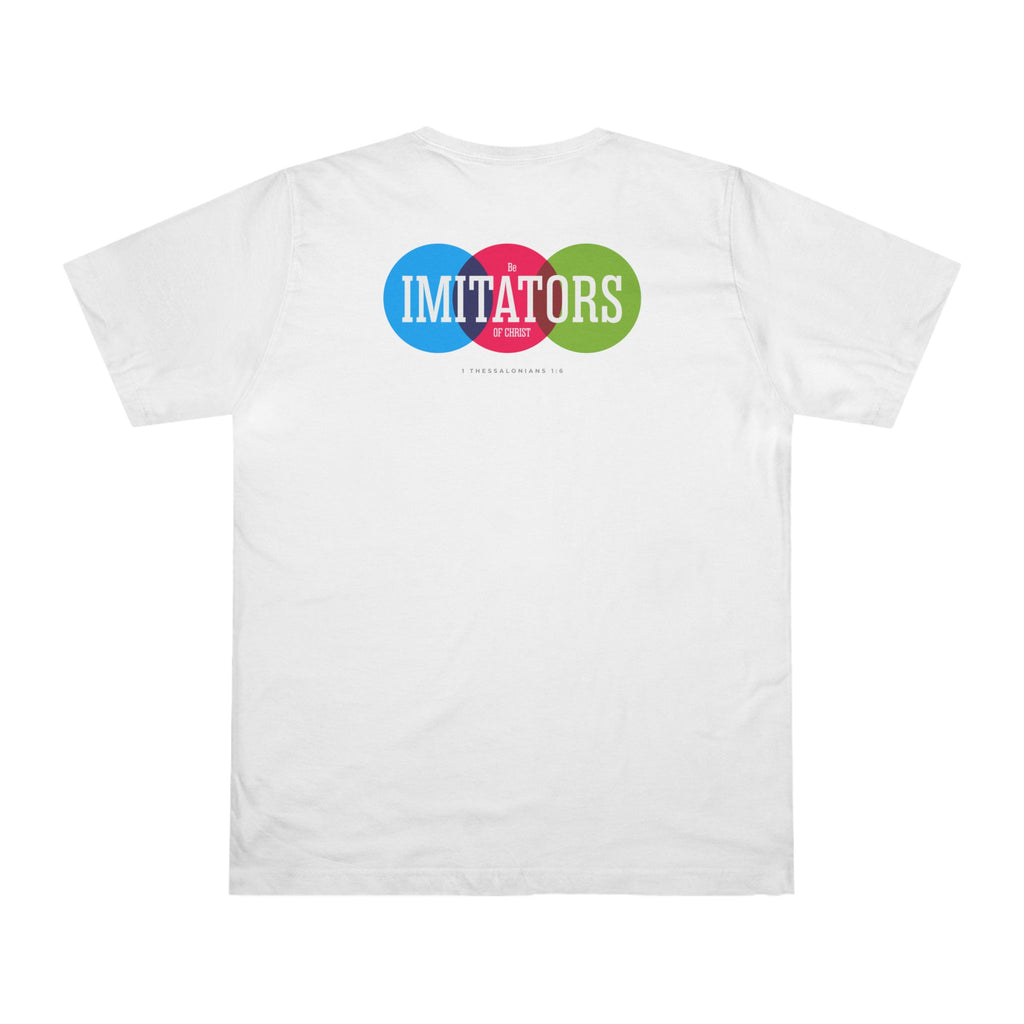 Christian T-Shirt For Christian Men Women Tshirt Christian Apparel Gift Mom Dad Be Immitators Of Christ Graphic Bible Verse Tee