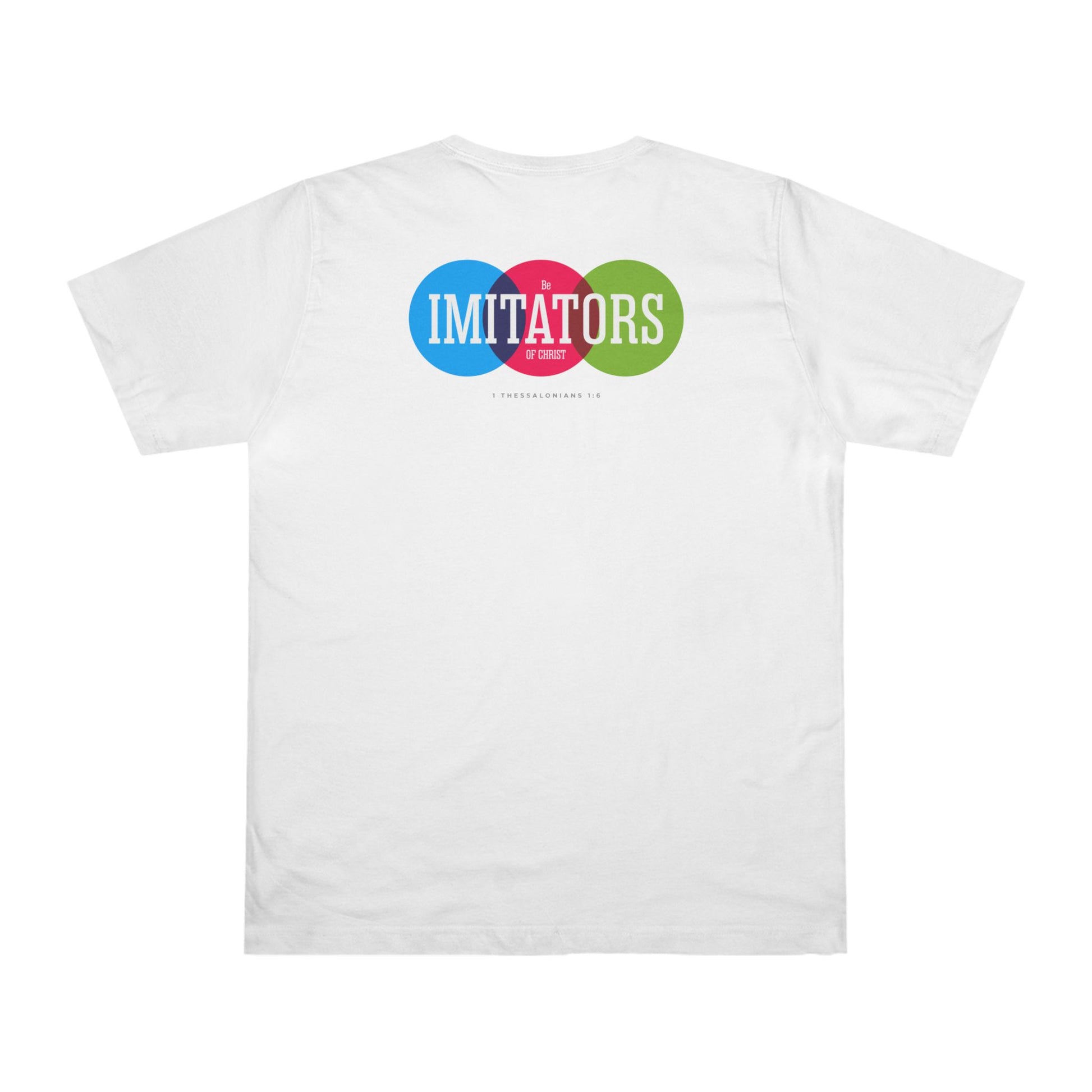 Christian T-Shirt For Christian Men Women Tshirt Christian Apparel Gift Mom Dad Be Immitators Of Christ Graphic Bible Verse Tee