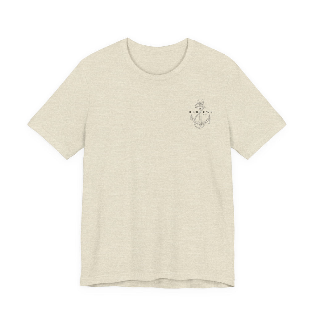 Christian Shirt Bible Verse T-Shirt Religious Outfit Christian Jesus Shirt Religious Gift Shirt Nautical Tee Chirstian Apparel Gift Christian Clothing Tee
