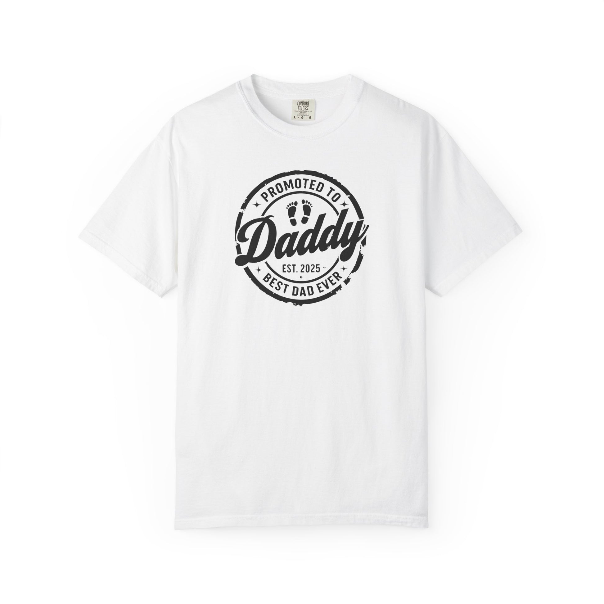 Daddy T-shirt, Best Dad Ever Gift, Unisex Tee for Fathers Day, Daddy Shirt, New Dad Apparel, Baby Announcement Shirt