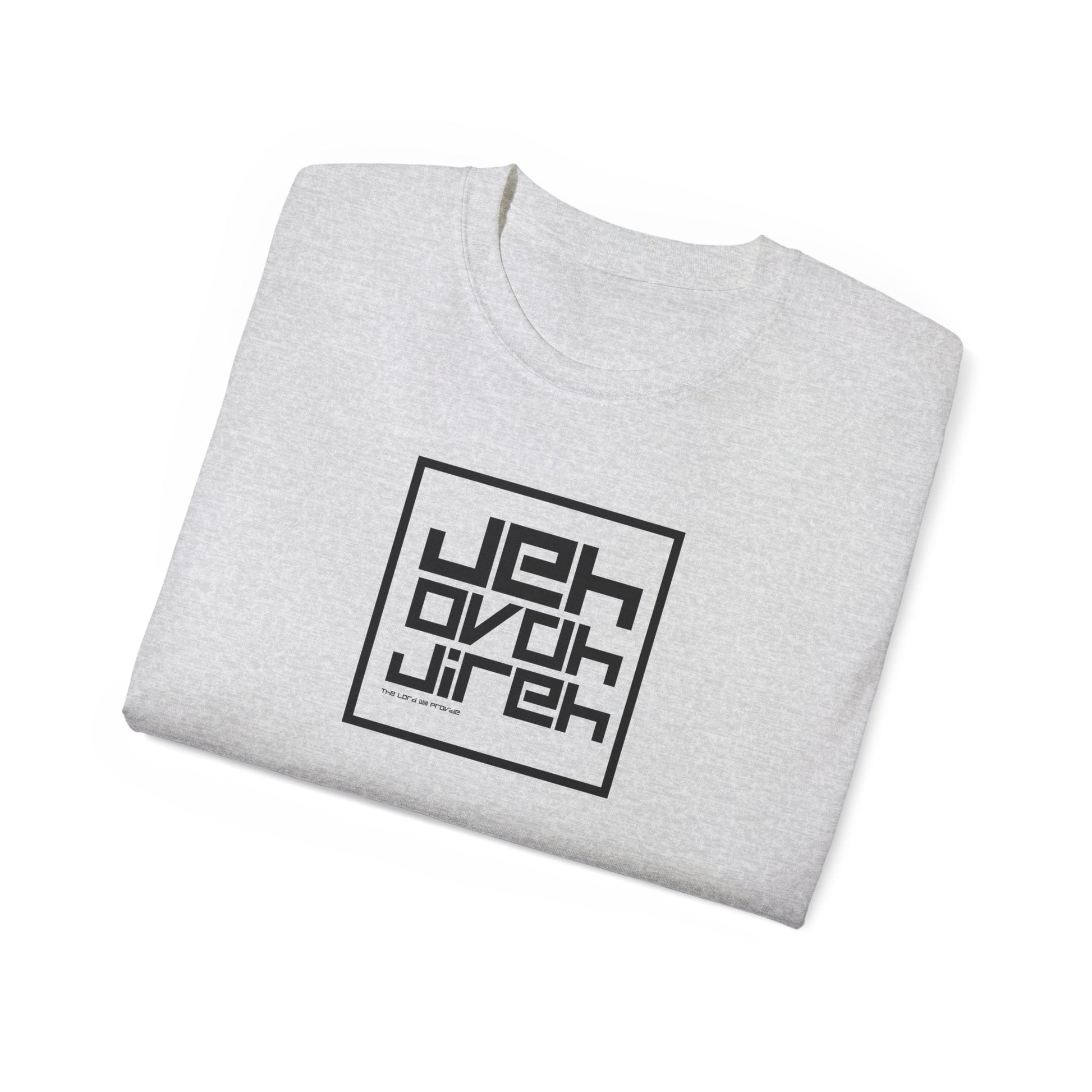 Graphic Tshirt For Men Women Bible Graphic Tee Jehovah Jireh The Lord Will Provide Jesus Shirt For Mom Dad Inspirational Christian Gift