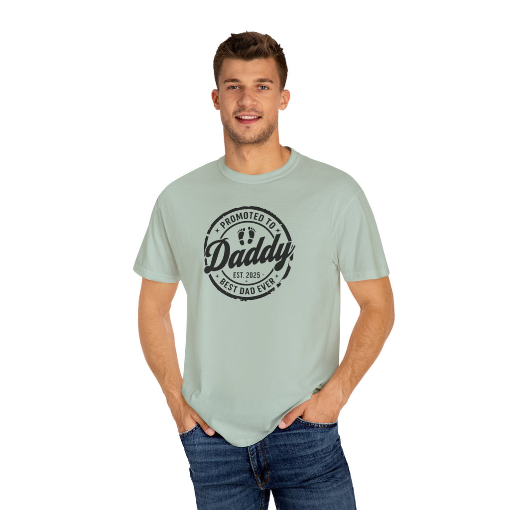 Daddy T-shirt, Best Dad Ever Gift, Unisex Tee for Fathers Day, Daddy Shirt, New Dad Apparel, Baby Announcement Shirt