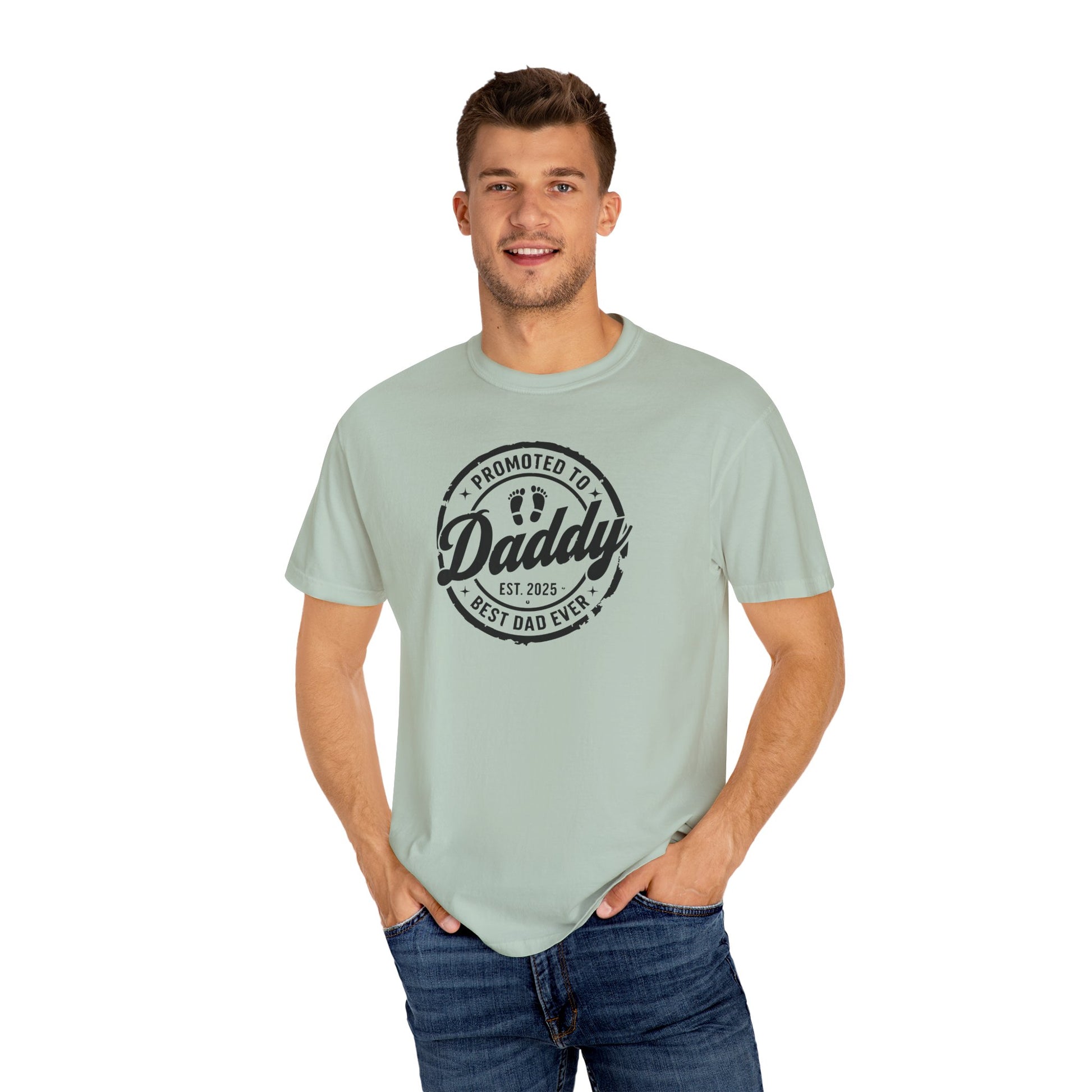 Daddy T-shirt, Best Dad Ever Gift, Unisex Tee for Fathers Day, Daddy Shirt, New Dad Apparel, Baby Announcement Shirt