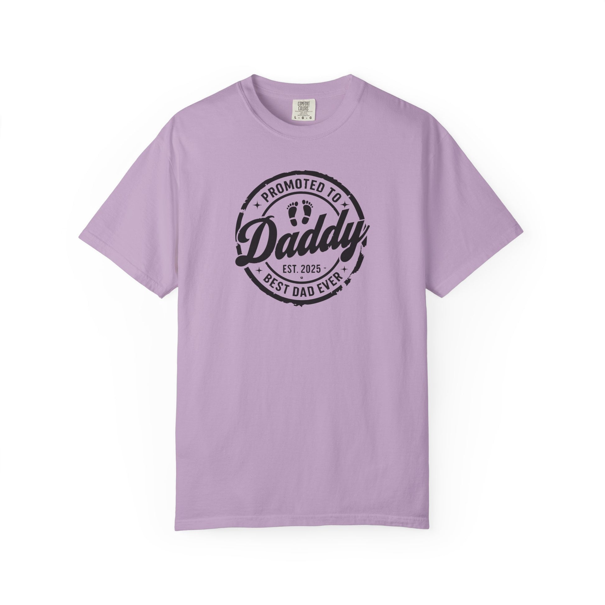 Daddy T-shirt, Best Dad Ever Gift, Unisex Tee for Fathers Day, Daddy Shirt, New Dad Apparel, Baby Announcement Shirt