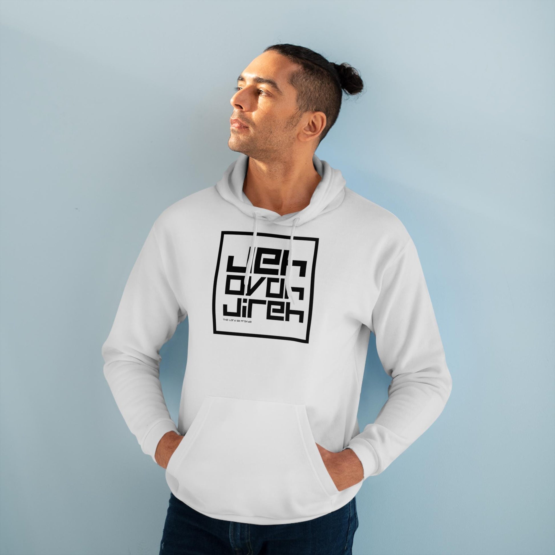 Pullover Hoodie Sweatshirt For Christian Men Women Hooded Sweatshirt Apparel Gift for Christian Clothing Jehovah Jireh Graphic Hoodie