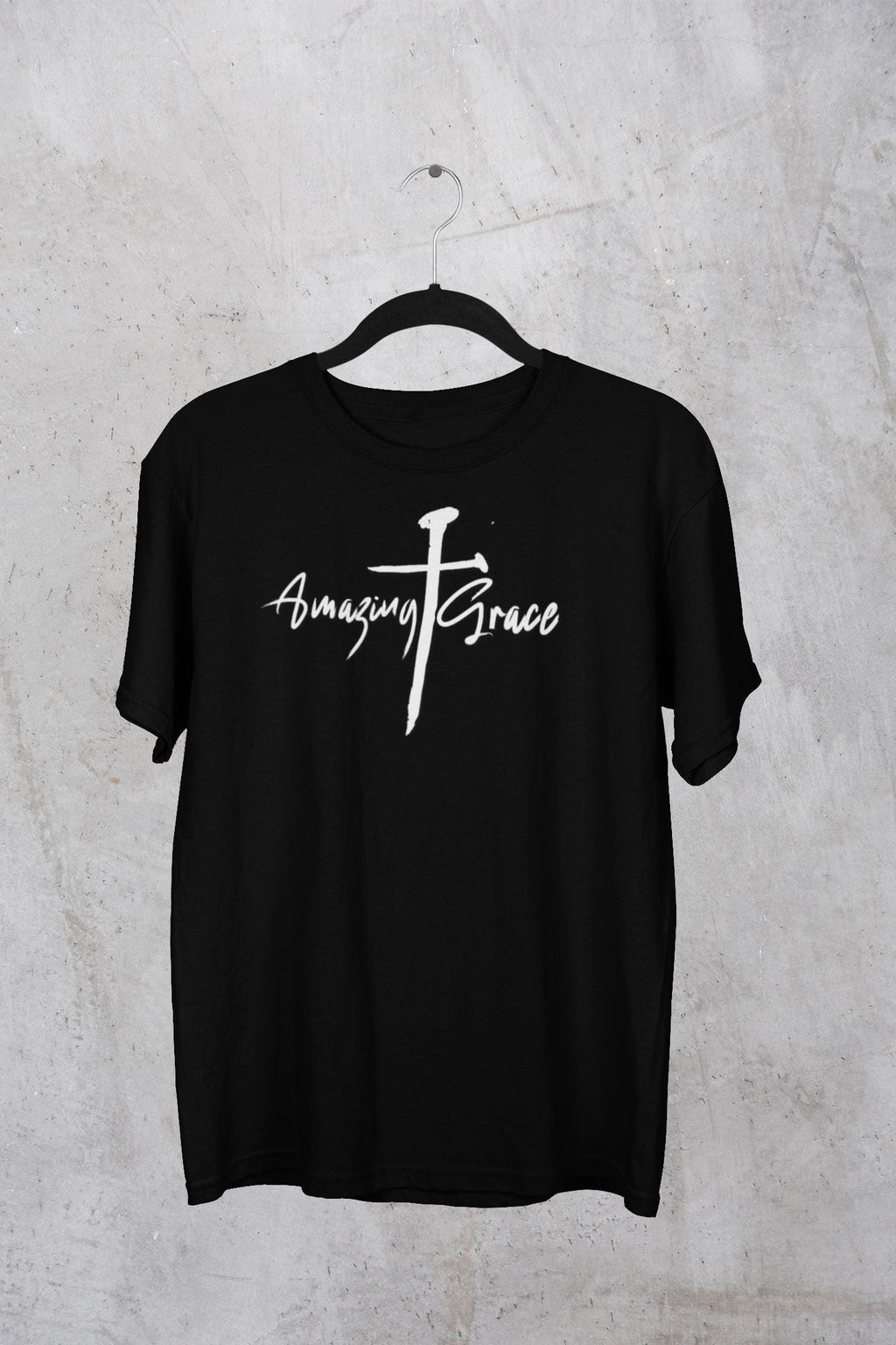 Unisex Amazing Grace T-Shirt For Men Women For Christian Men Women Tee Gift Apparel Bible Verse Tshirt