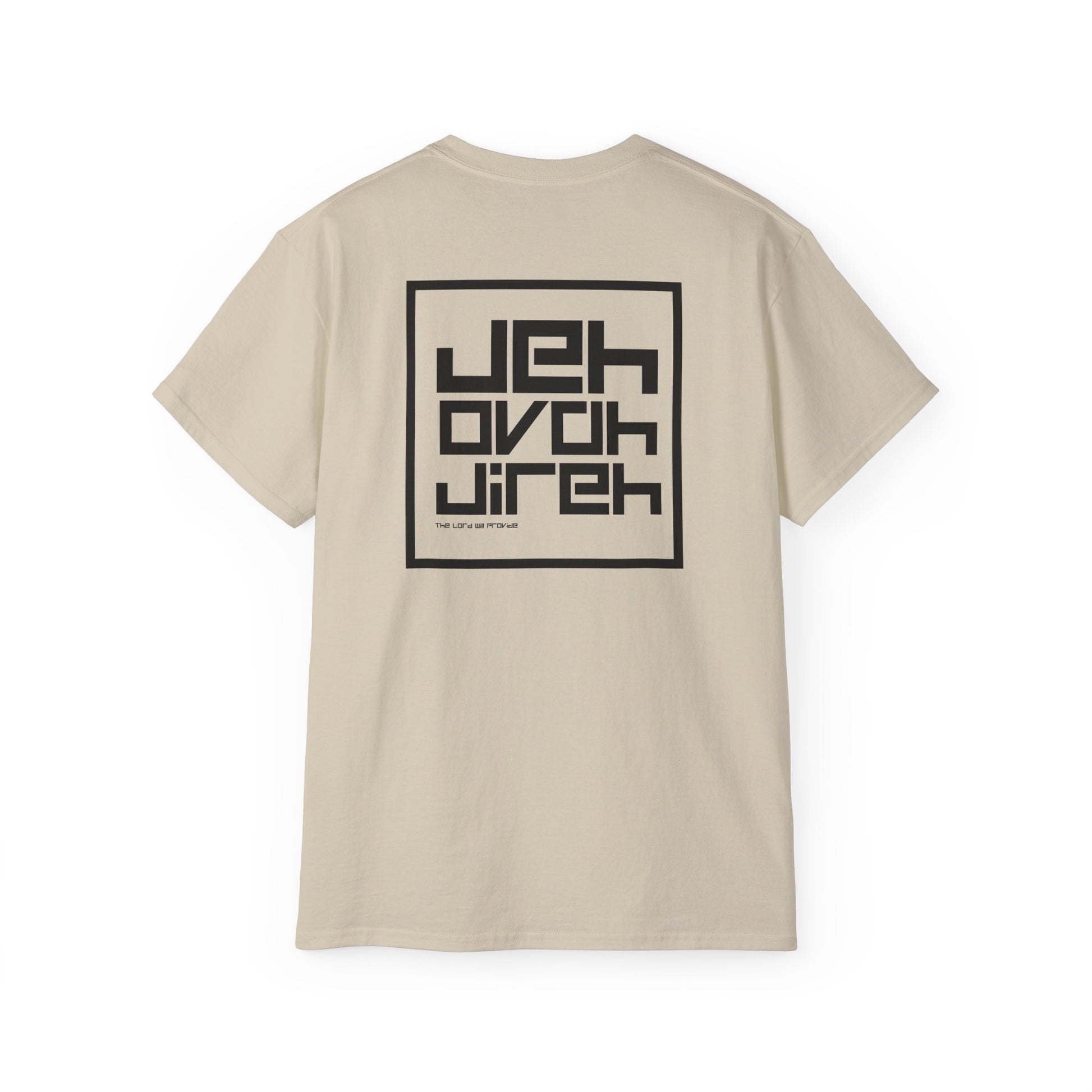 Graphic Tshirt For Men Women Bible Graphic Tee Jehovah Jireh The Lord Will Provide Jesus Shirt For Mom Dad Inspirational Christian Gift