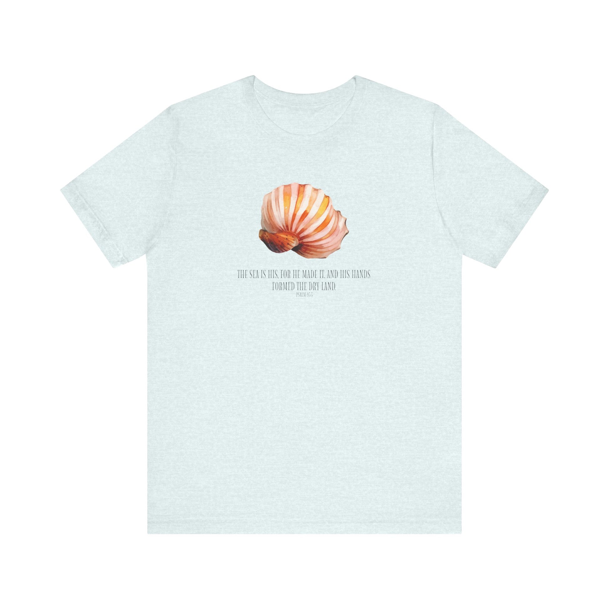 Seashell Inspiration Unisex Jersey Tee - Coastal Vibes, Beach T-Shirt, Nature Lover Gift, Casual Wear, Summer Essentials