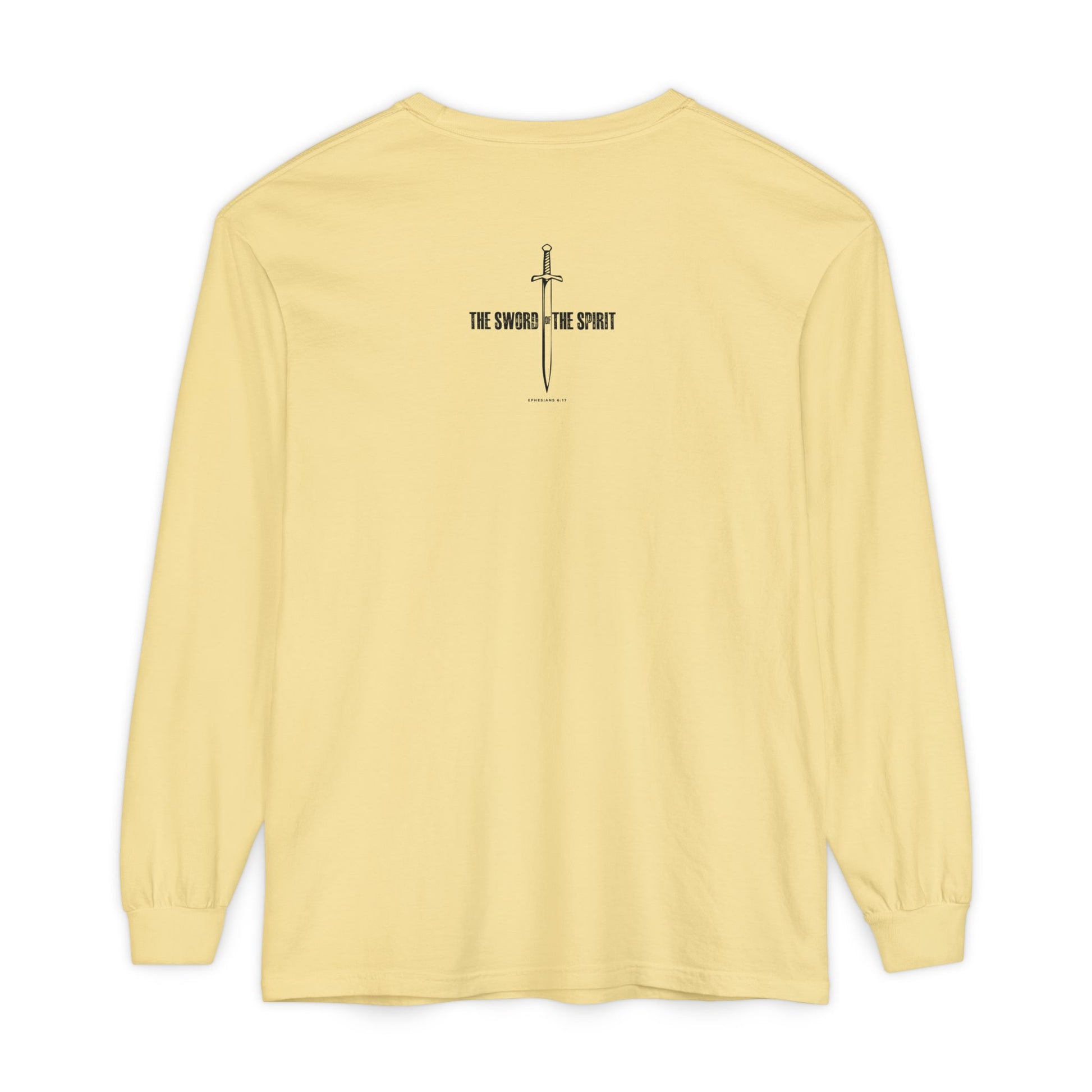 Christian Long Sleeve TShirt For Christian Mom Dad  For Christian Men Christian Shirt, Bible Verse T-Shirt, Religious Outfit, Retro Faith T Shirt, Christian Cross Graphic Tees, Jesus Shirt, Religious Gift Shirt Long Sleeve Tee Apparel Bible Verse Ephesian