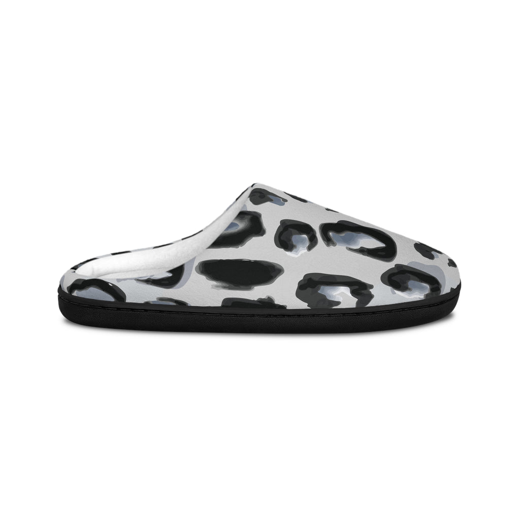 Stylish Women's Leopard Print Indoor Slippers - Cozy & Chic for Home & Relaxation