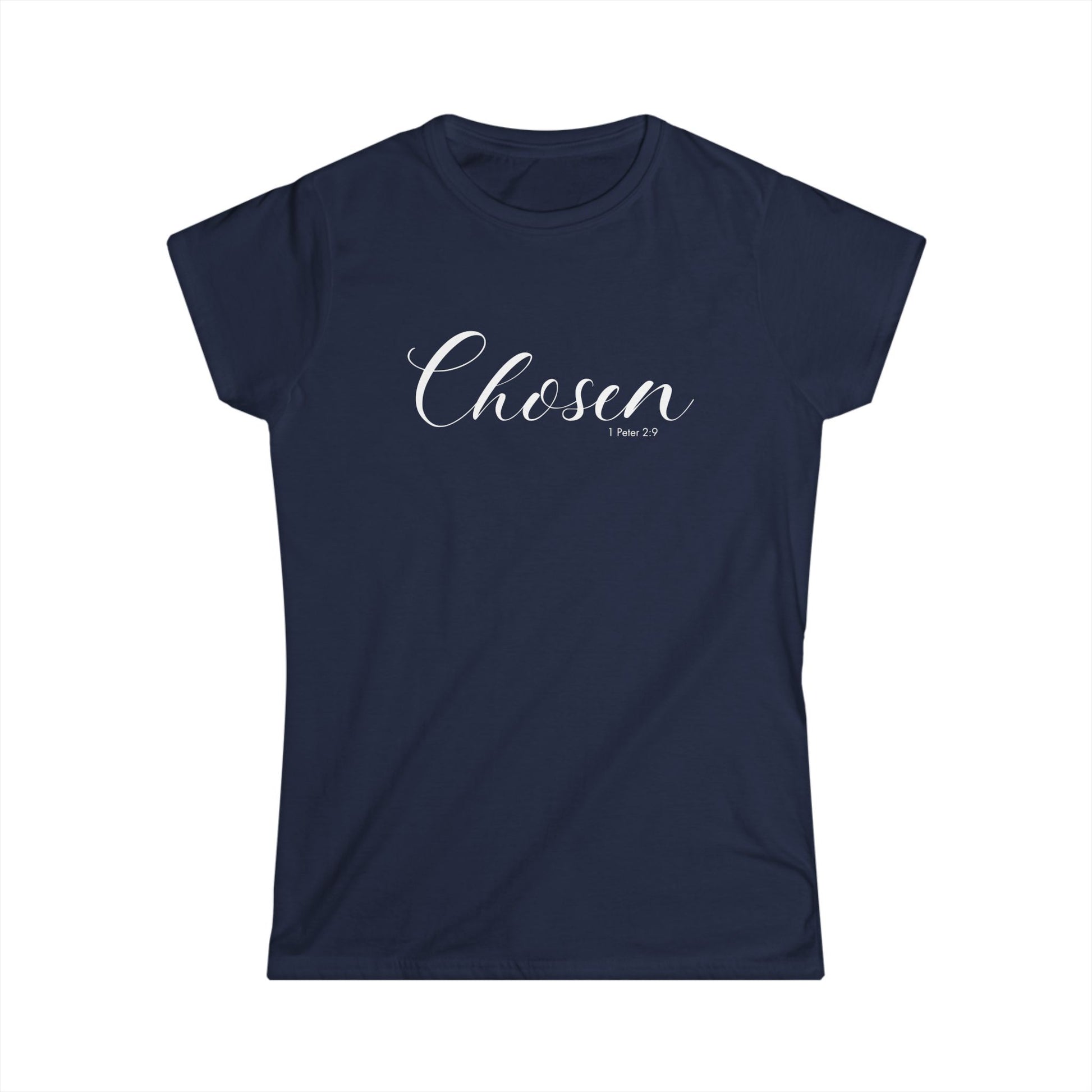 Chosen Women's Softstyle Tee - Inspirational Quote T-Shirt for Everyday Wear