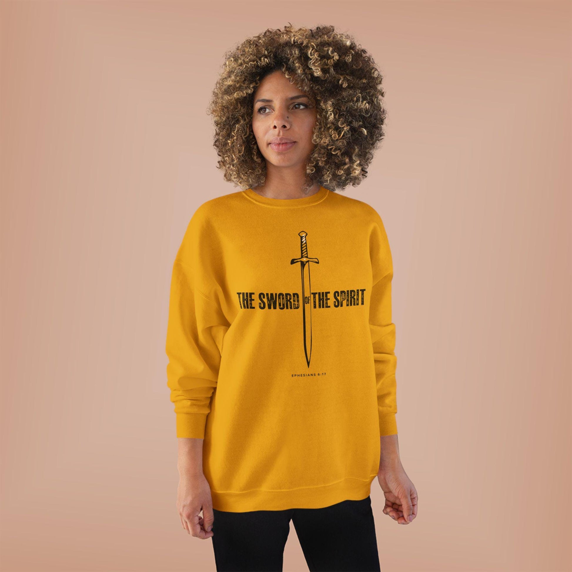 Christian Sweatshirt For Men Women Christian Mom Dad Apparel Christian Shirt Bible Verse Ephesians Crewneck Sweatshirt, Apparel