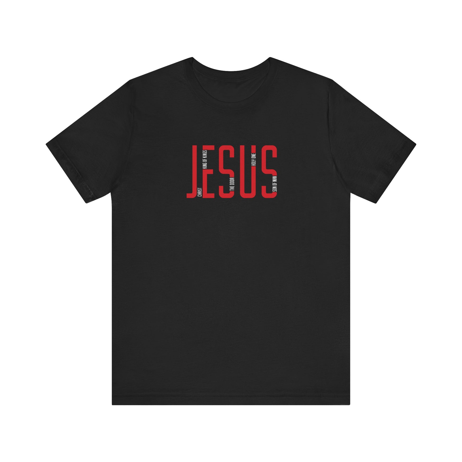 Unisex Jesus Graphic Tee Faith-Inspired Short Sleeve T-Shirt for Religious apparel Christian Mom Dad or Gift