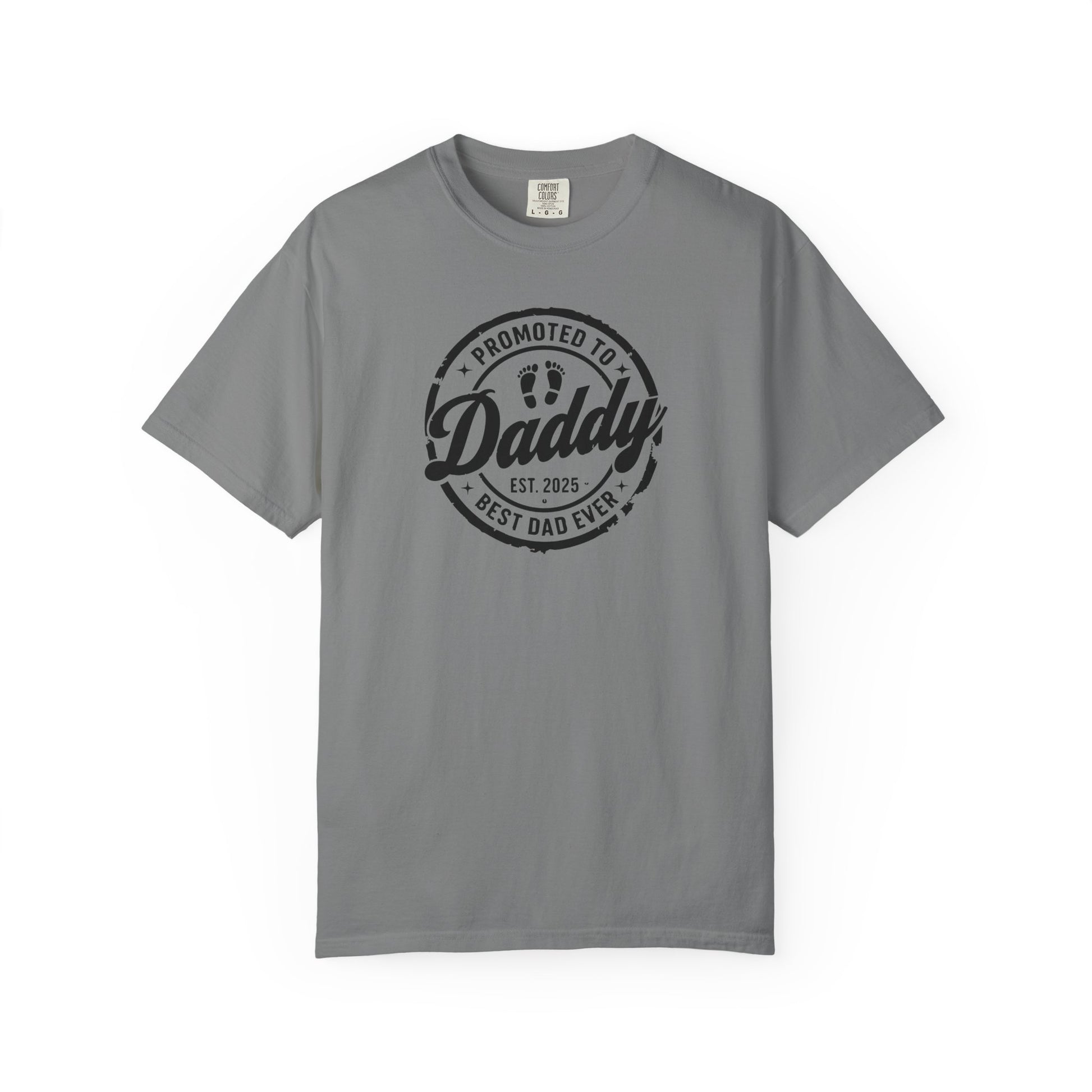 Daddy T-shirt, Best Dad Ever Gift, Unisex Tee for Fathers Day, Daddy Shirt, New Dad Apparel, Baby Announcement Shirt