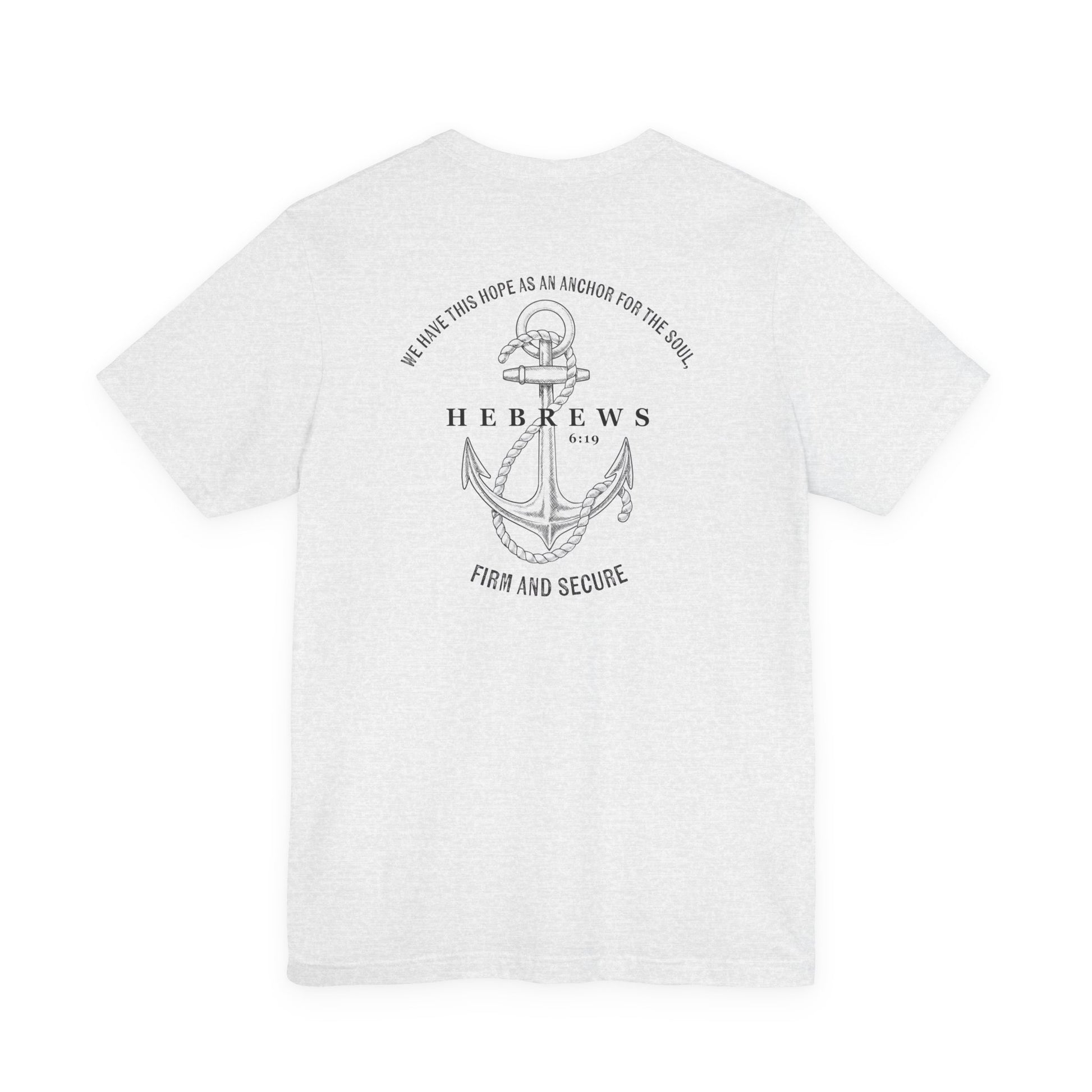 Christian Shirt Bible Verse T-Shirt Religious Outfit Christian Jesus Shirt Religious Gift Shirt Nautical Tee Chirstian Apparel Gift Christian Clothing Tee