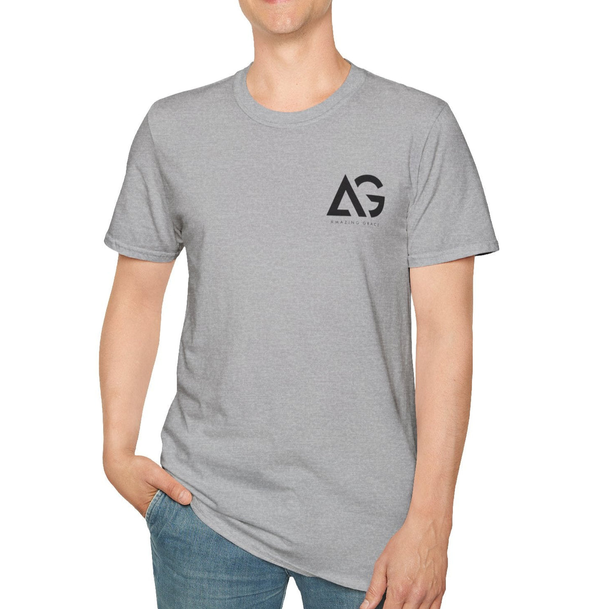 Amazing Grace Softstyle tshirt For Christian Men Women tshirt Gift For Men Women Shirt Amazing Grace tshirt For Mom Dad