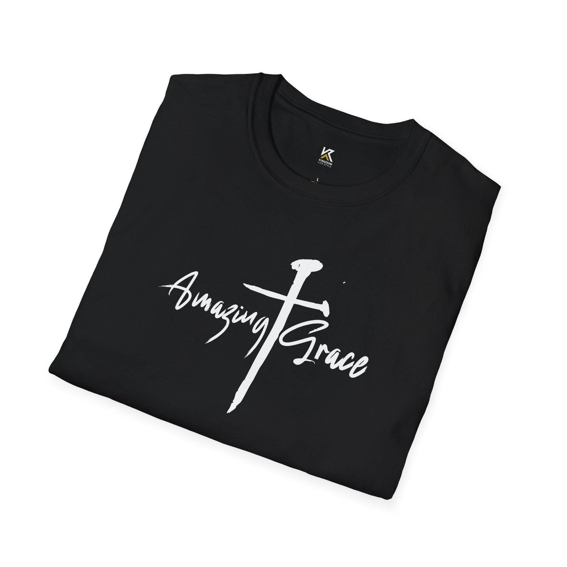 Unisex Amazing Grace T-Shirt For Men Women For Christian Men Women Tee Gift Apparel Bible Verse Tshirt