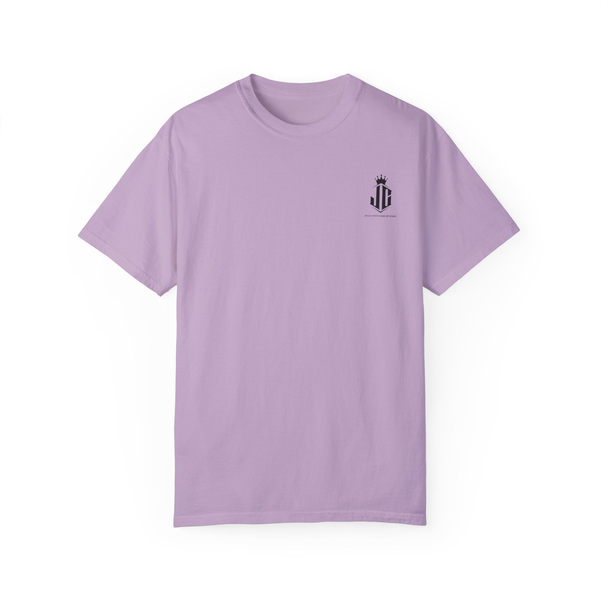 Unisex Garment-Dyed T-Shirt - Jesus Christ King of Kings Design Jesus Christ King of Kings T-Shirt | Faith-Based Unisex Apparel