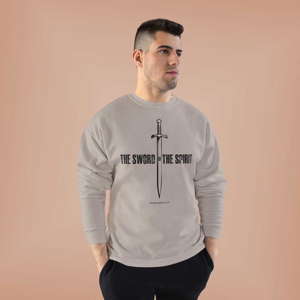 Christian Sweatshirt For Men Women Christian Mom Dad Apparel Christian Shirt Bible Verse Ephesians Crewneck Sweatshirt, Apparel