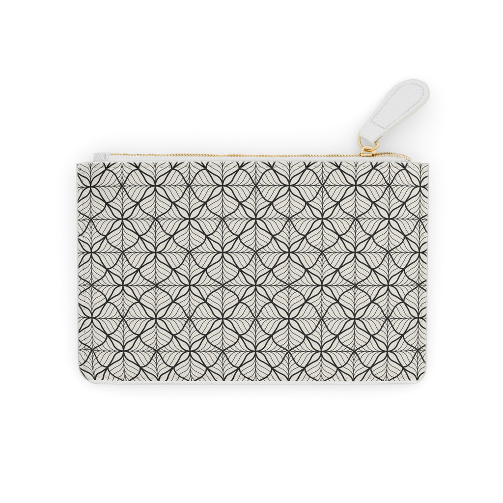 Elegant Mini Clutch Bag, Chic Makeup Pouch, Stylish Evening Purse, Travel Essential, Floral Print Accessory