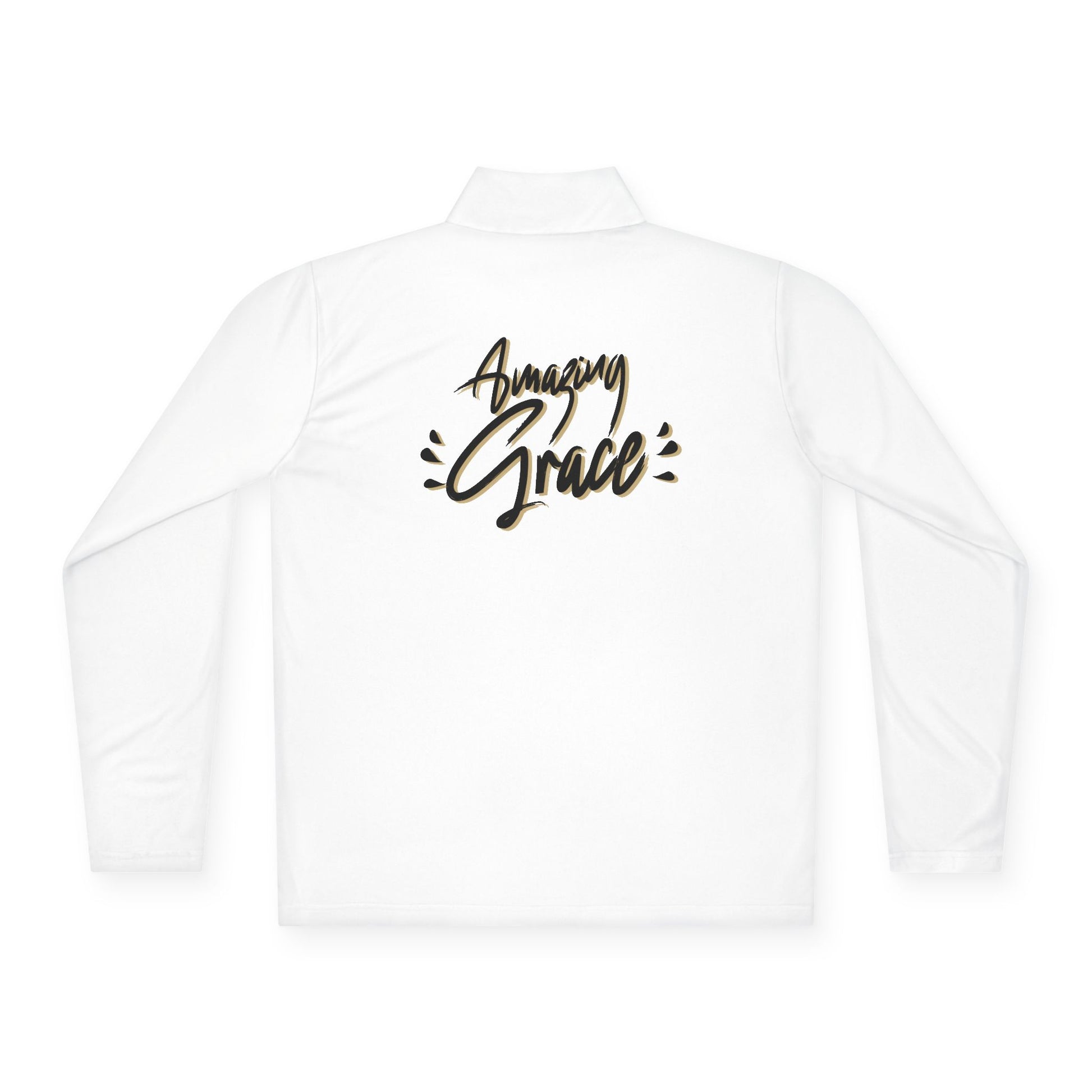 Pullover For Women Christian Gift Mom Fashion Clothing Amazing Grace Graphic Christian Women Quarter Zip Apparel Shirt