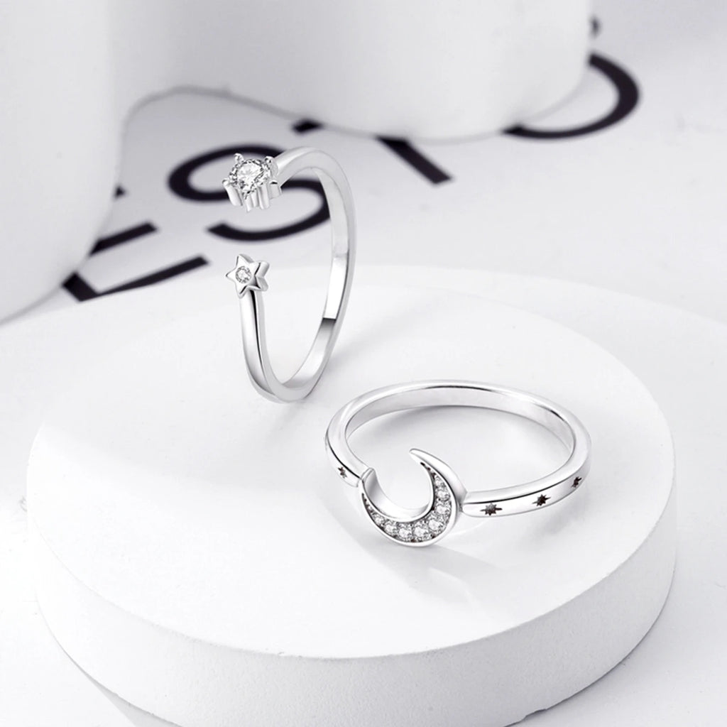 Silver Plated Women Luxury Stackable Ring Real Infinite Flower Daisy Fine Jewelry Rings For Engagement Weddling Party