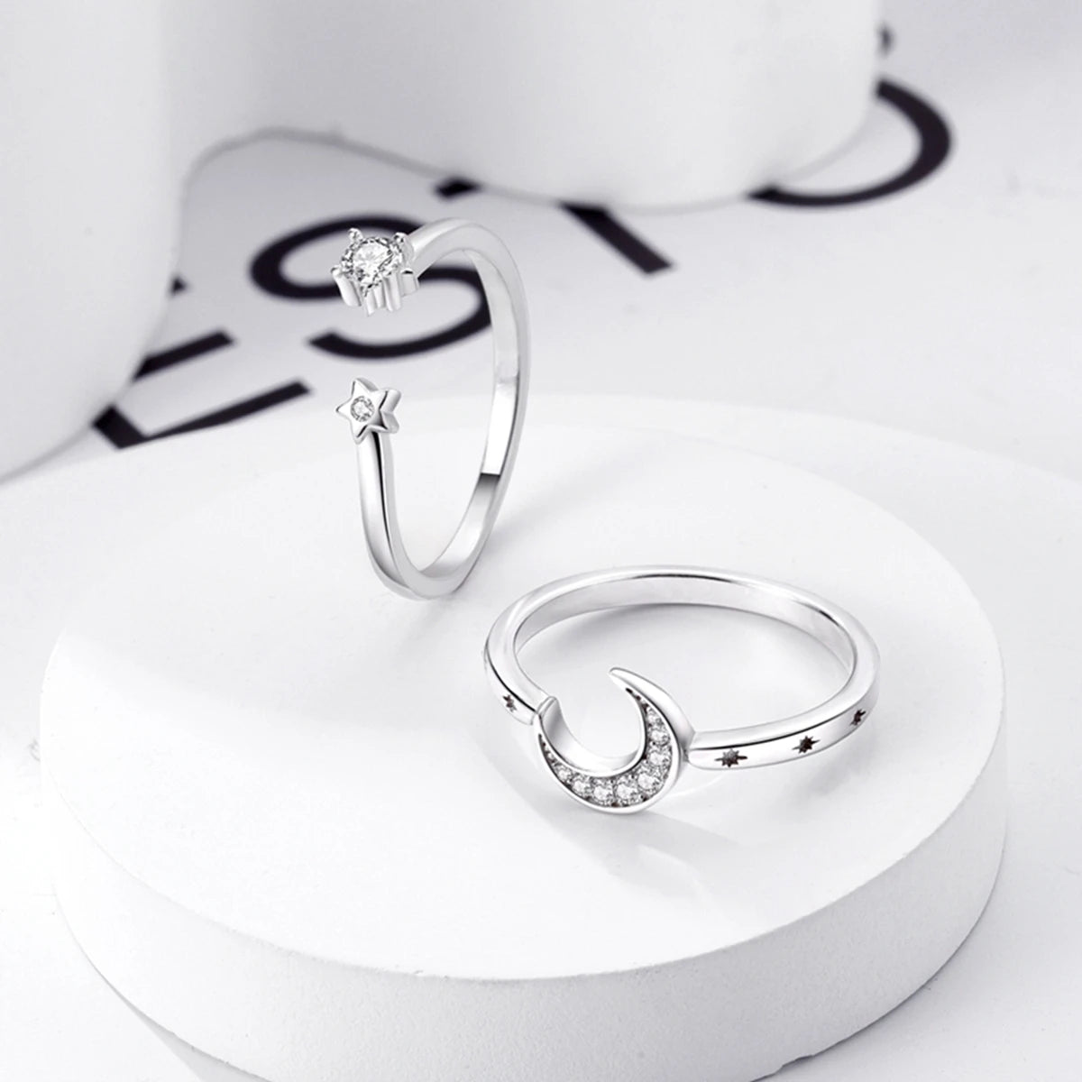 Silver Plated Women Luxury Stackable Ring Real Infinite Flower Daisy Fine Jewelry Rings For Engagement Weddling Party