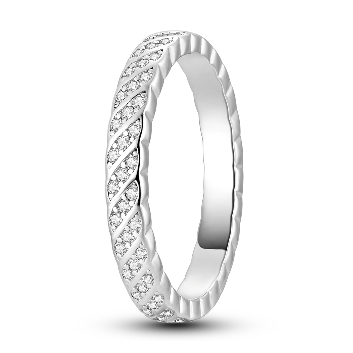 Silver Plated Women Luxury Stackable Ring Real Infinite Flower Daisy Fine Jewelry Rings For Engagement Weddling Party