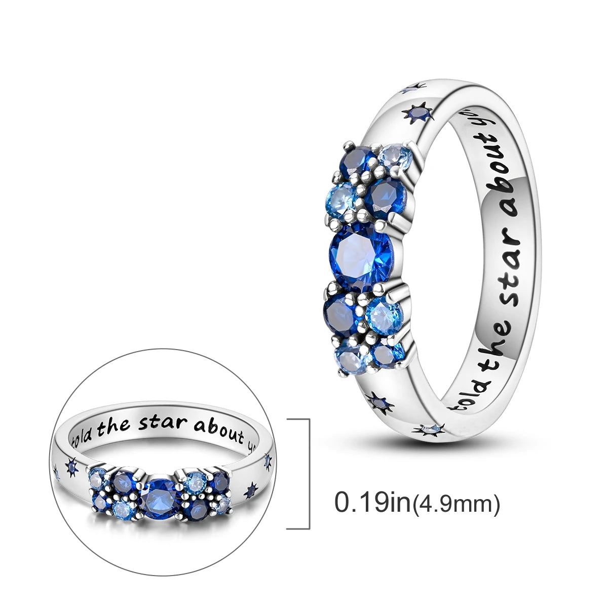 Silver Plated Women Luxury Stackable Ring Real Infinite Flower Daisy Fine Jewelry Rings For Engagement Weddling Party