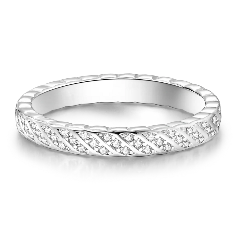 Silver Plated Women Luxury Stackable Ring Real Infinite Flower Daisy Fine Jewelry Rings For Engagement Weddling Party