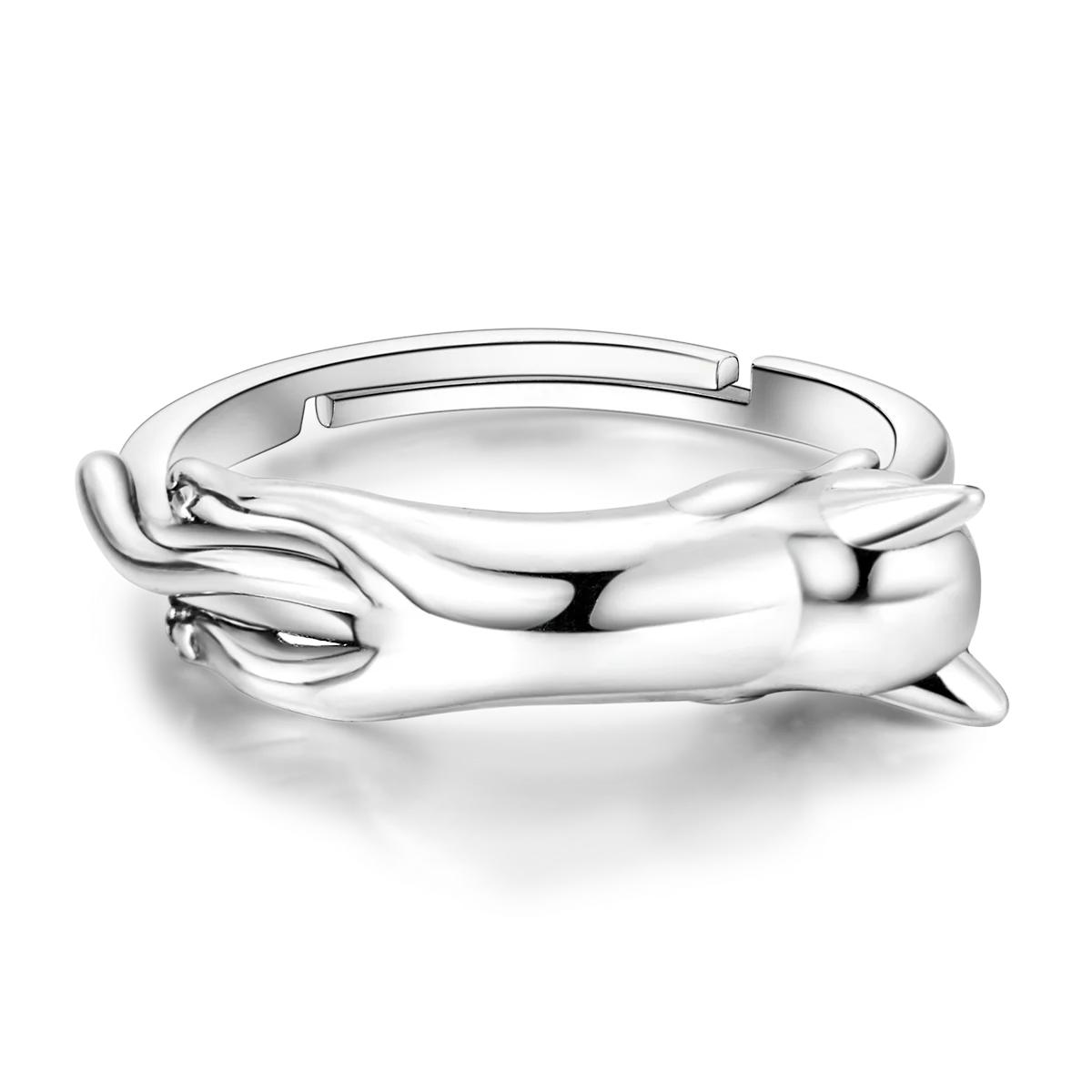 Silver Plated Women Luxury Stackable Ring Real Infinite Flower Daisy Fine Jewelry Rings For Engagement Weddling Party