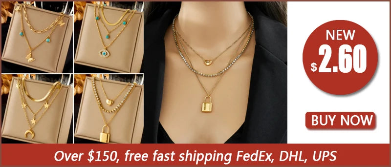 Unique Stainless Steel Round Turquoise Inlaid Cross Pendant Necklace For Women Girl New Fashion Neck Chain Jewelry Gift. Limited stock available.