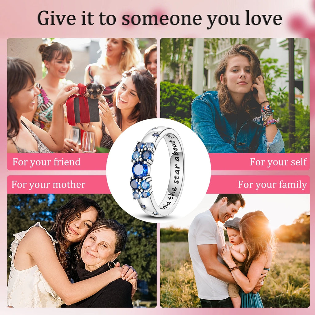 Silver Plated Women Luxury Stackable Ring Real Infinite Flower Daisy Fine Jewelry Rings For Engagement Weddling Party