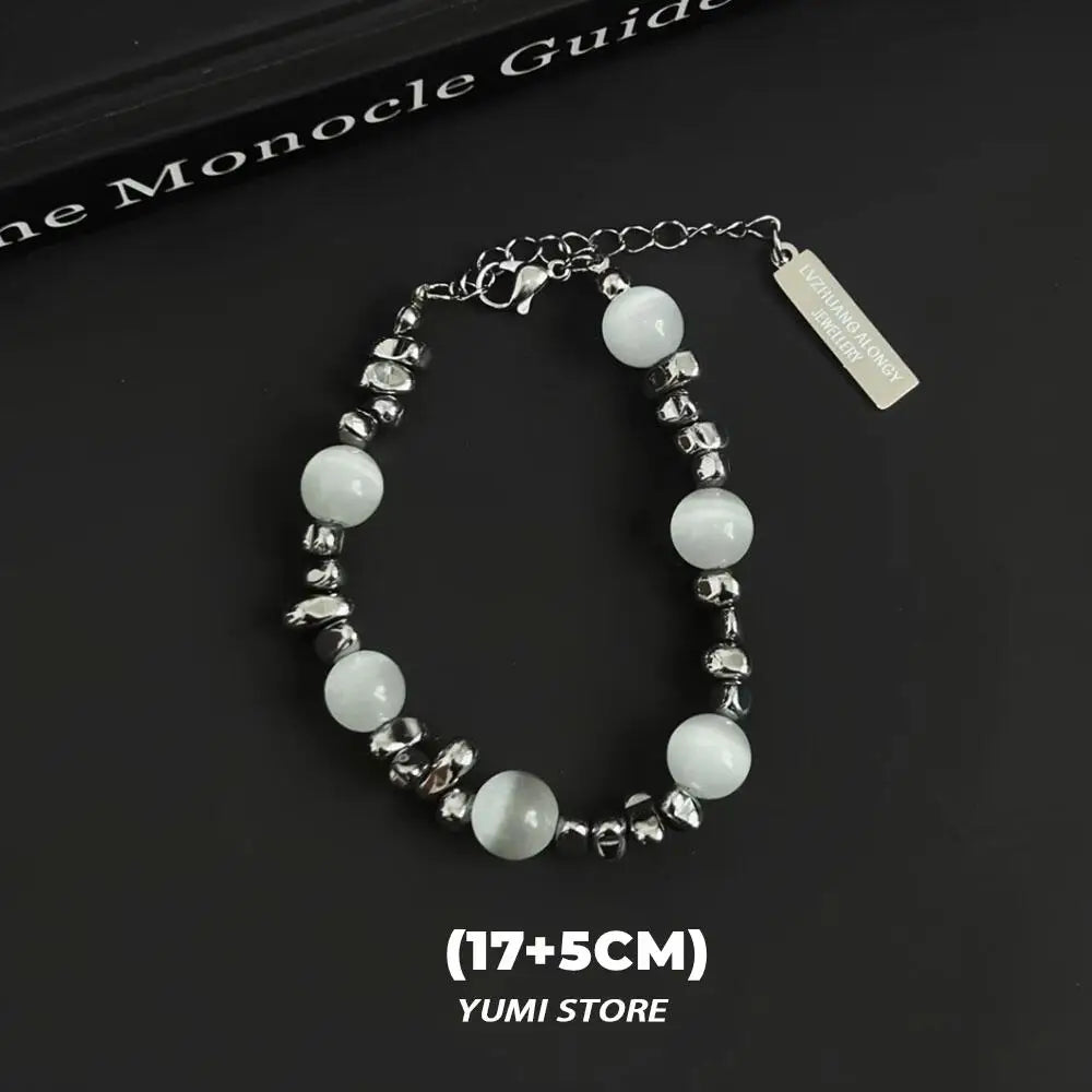 Retro Flame Cross Bracelet For Men Woman Hip Hop Titanium Steel Splice Chain Charm Unisex Jewelry Cool Kpop Luxury Accessories. Limited stock available.