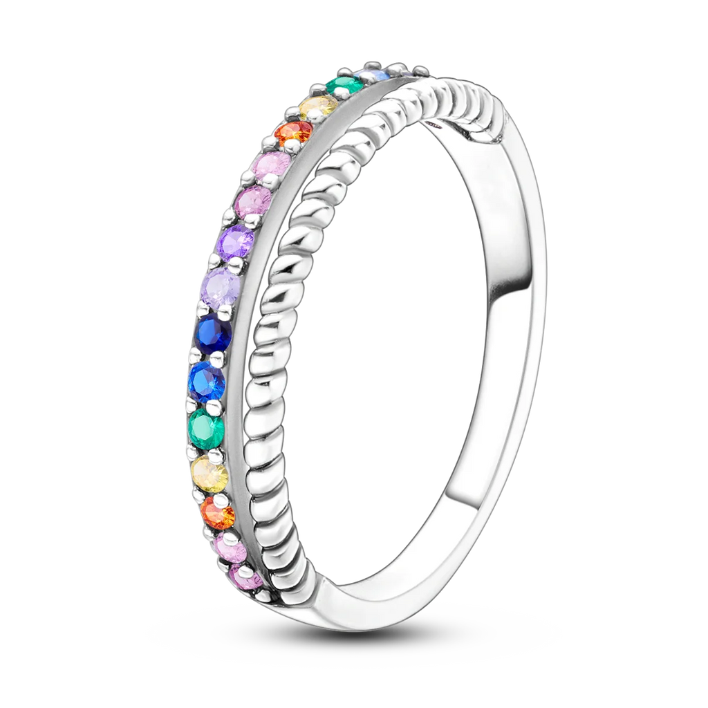 Silver Plated Women Luxury Stackable Ring Real Infinite Flower Daisy Fine Jewelry Rings For Engagement Weddling Party