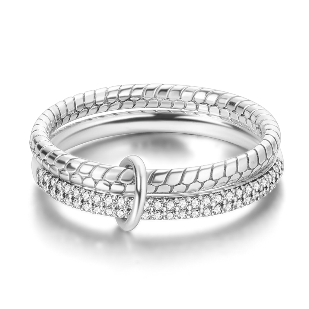 Silver Plated Women Luxury Stackable Ring Real Infinite Flower Daisy Fine Jewelry Rings For Engagement Weddling Party