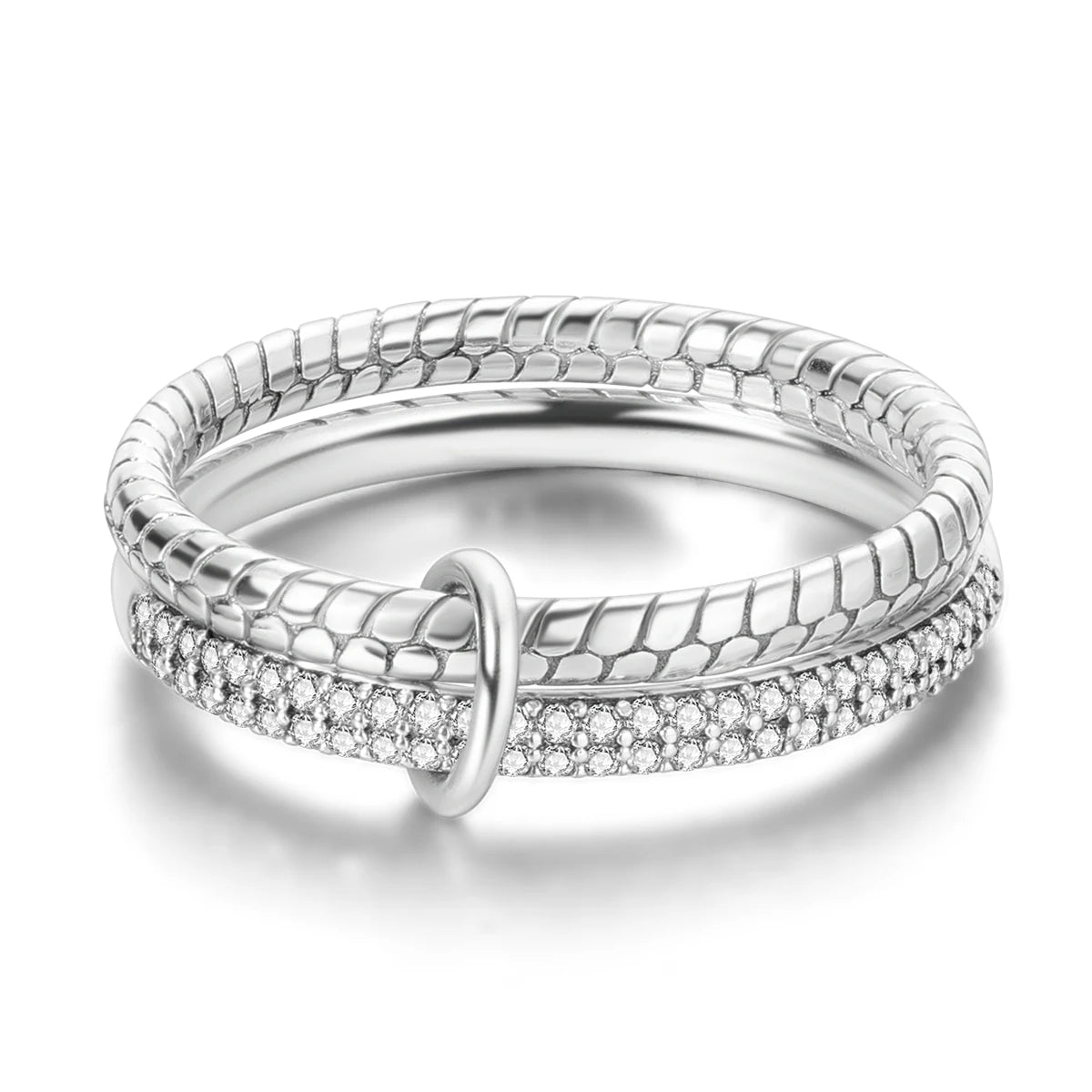 Silver Plated Women Luxury Stackable Ring Real Infinite Flower Daisy Fine Jewelry Rings For Engagement Weddling Party