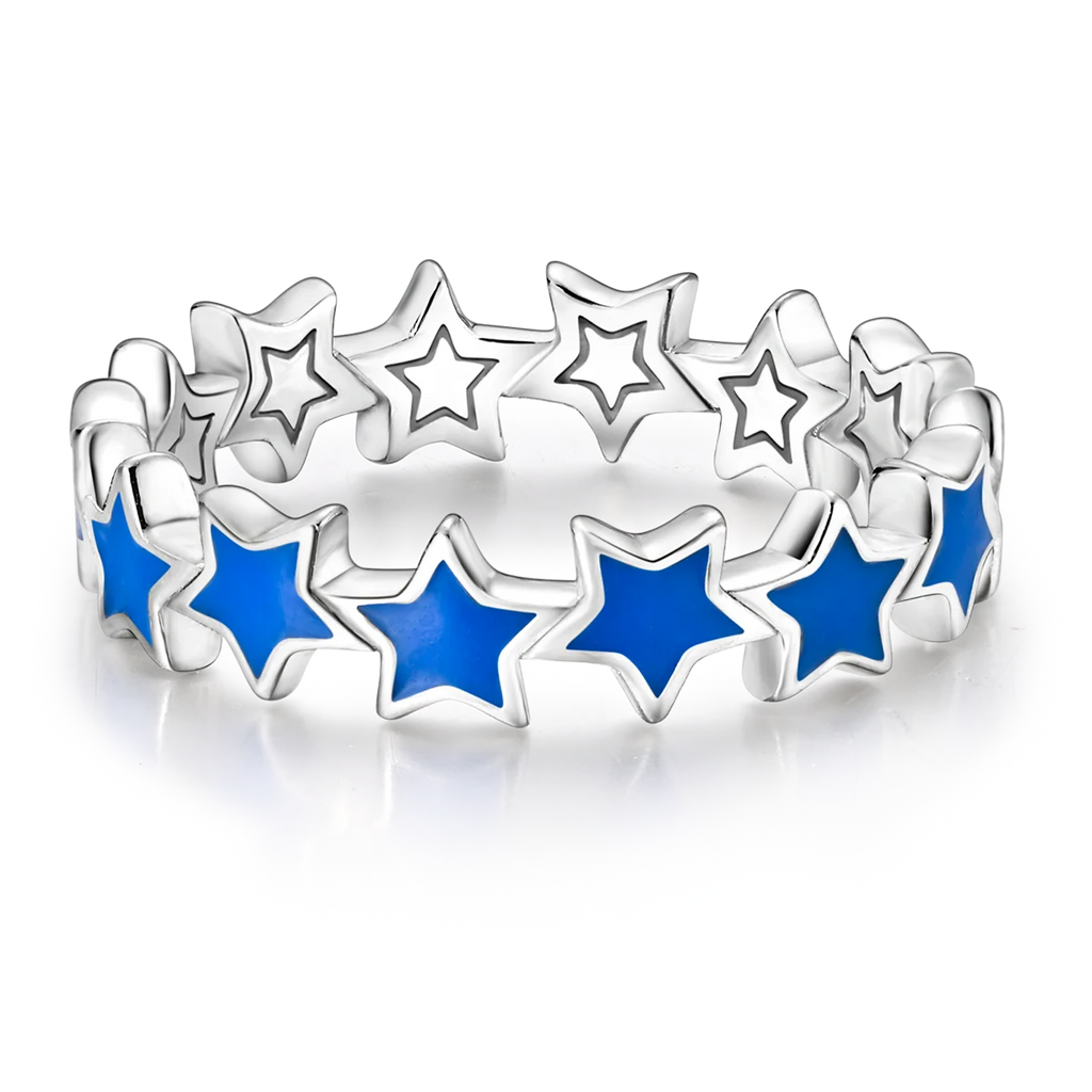 Silver Plated Women Luxury Stackable Ring Real Infinite Flower Daisy Fine Jewelry Rings For Engagement Weddling Party