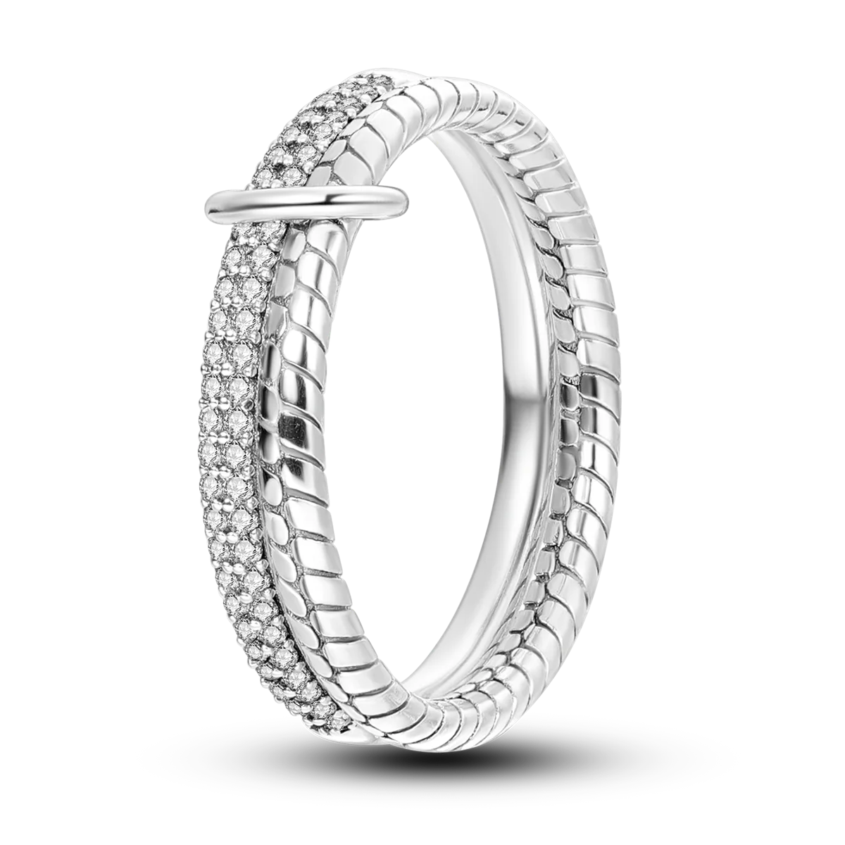 Silver Plated Women Luxury Stackable Ring Real Infinite Flower Daisy Fine Jewelry Rings For Engagement Weddling Party