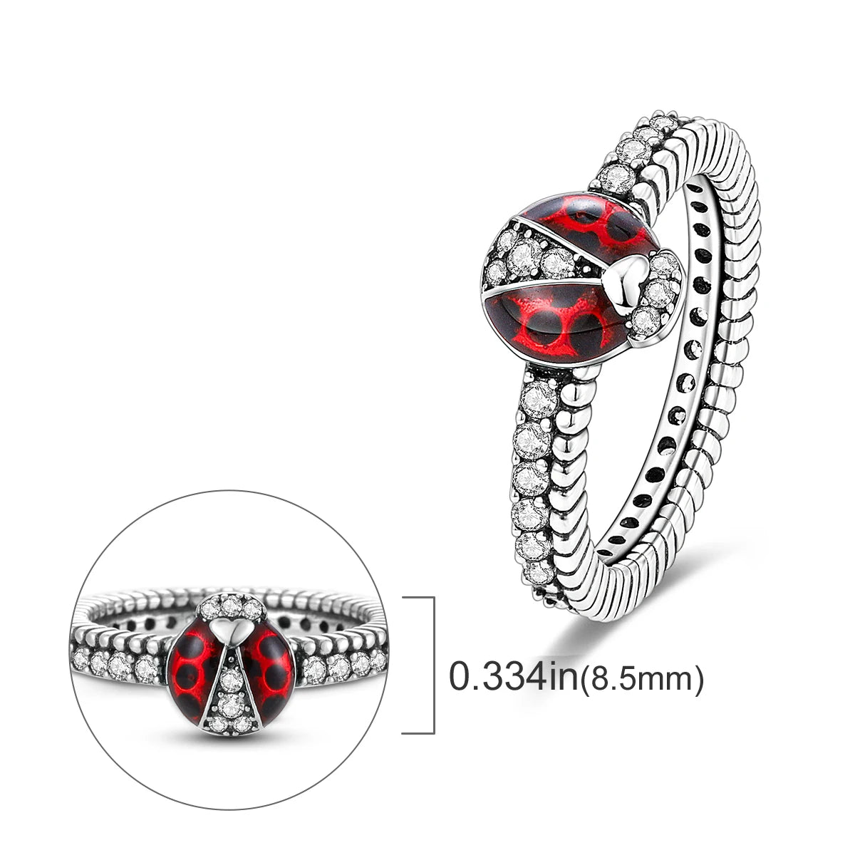 Silver Plated Women Luxury Stackable Ring Real Infinite Flower Daisy Fine Jewelry Rings For Engagement Weddling Party