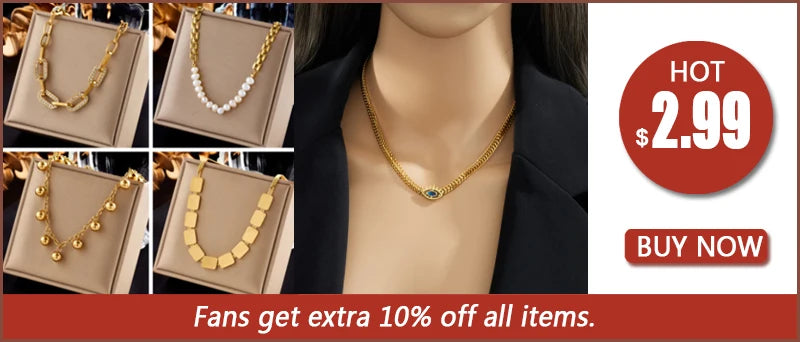 Unique Stainless Steel Round Turquoise Inlaid Cross Pendant Necklace For Women Girl New Fashion Neck Chain Jewelry Gift. Limited stock available.