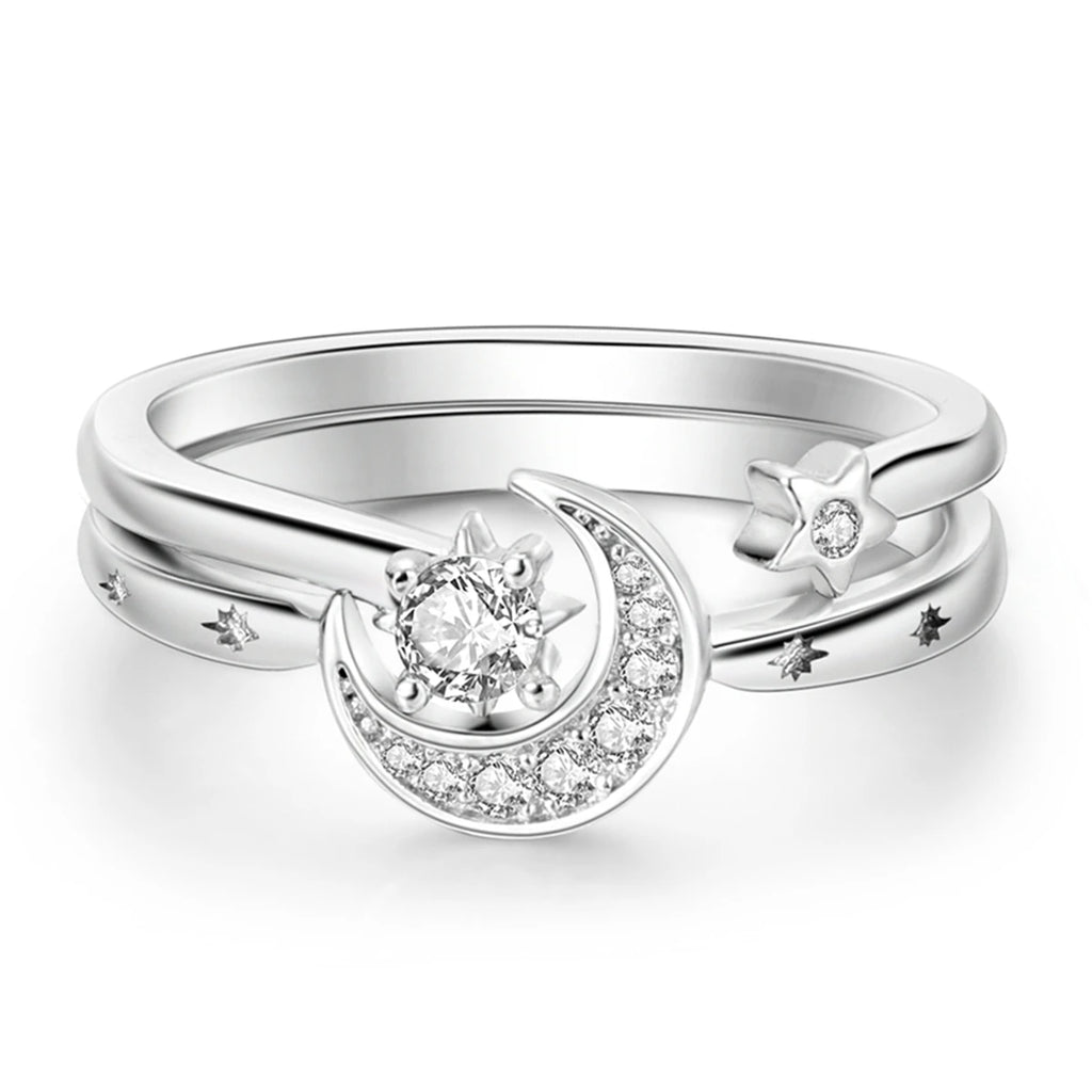 Silver Plated Women Luxury Stackable Ring Real Infinite Flower Daisy Fine Jewelry Rings For Engagement Weddling Party