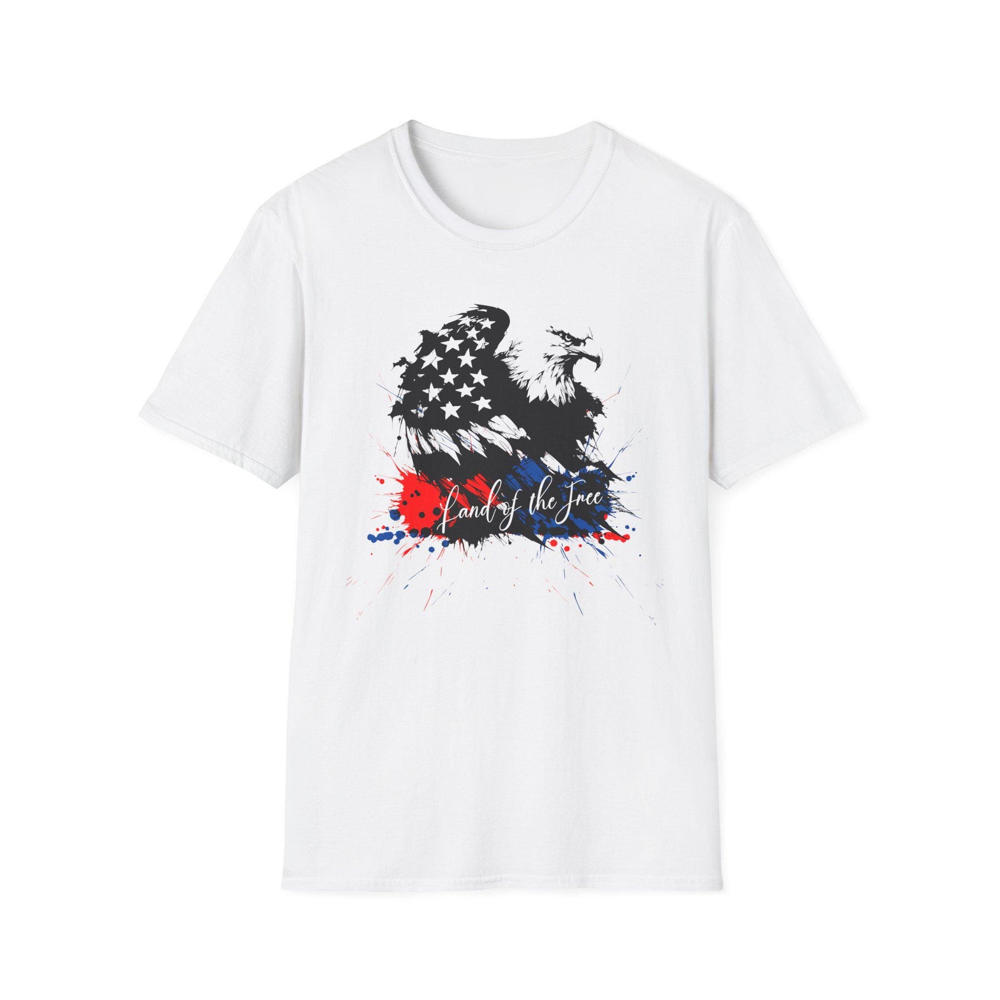 Freedom T-Shirt For Men Women Tee For 4th of July Shirt USA Shirt USA Tee Eagle Tshirt For July 4th Shirt For Independence Day Shirt - A Kingdom Lifestyle