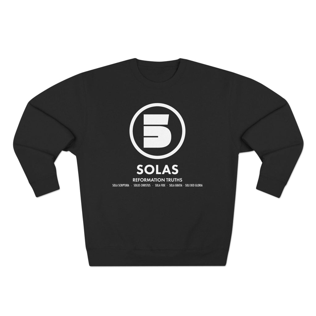 Sweatshirt Modern Design For Christian Men Women Crewneck Sweatshirt Clothing Design Apparel For Gift Men Women Five Solas Graphic
