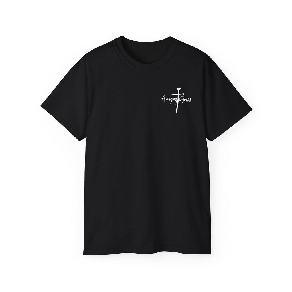 Christian Tshirt Christian Men Women Gift Cotton Tee Apparel T-Shirt Amazing Grace Tee