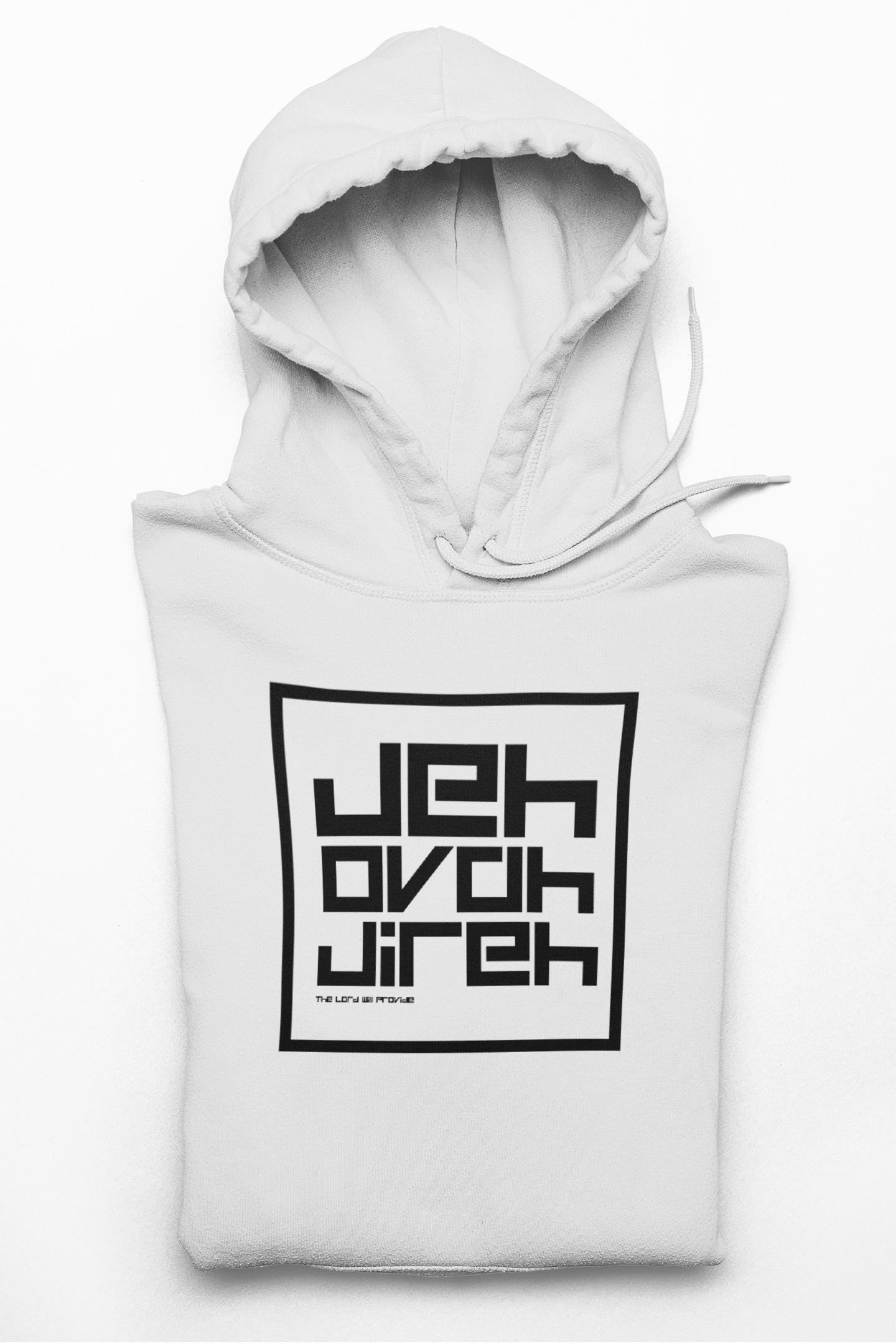Pullover Hoodie Sweatshirt For Christian Men Women Hooded Sweatshirt Apparel Gift for Christian Clothing Jehovah Jireh Graphic Hoodie