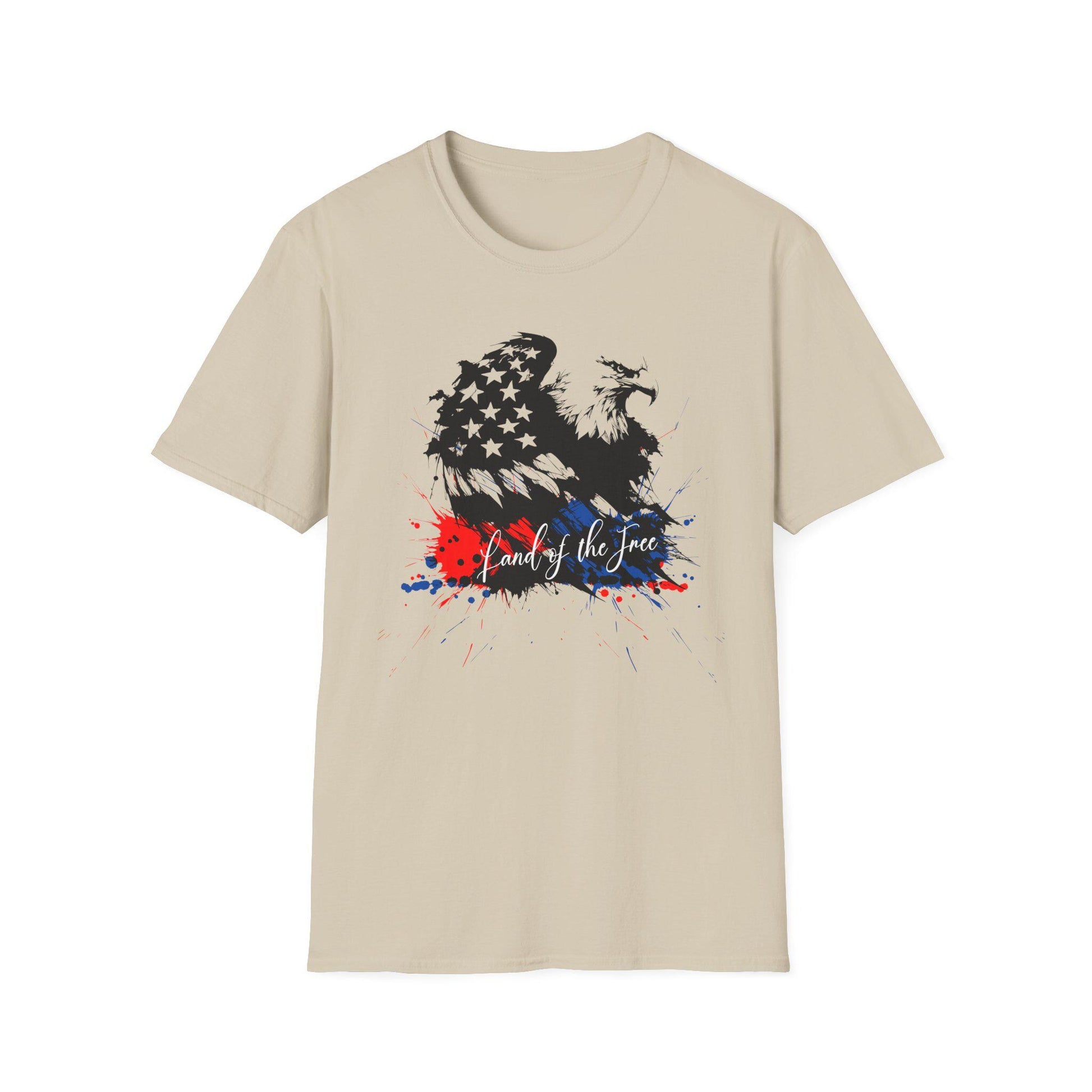Freedom T-Shirt For Men Women Tee For 4th of July Shirt USA Shirt USA Tee Eagle Tshirt For July 4th Shirt For Independence Day Shirt - A Kingdom Lifestyle