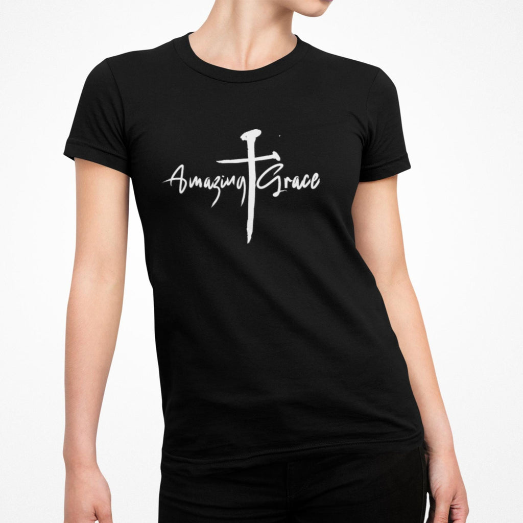 Unisex Amazing Grace T-Shirt For Men Women For Christian Men Women Tee Gift Apparel Bible Verse Tshirt